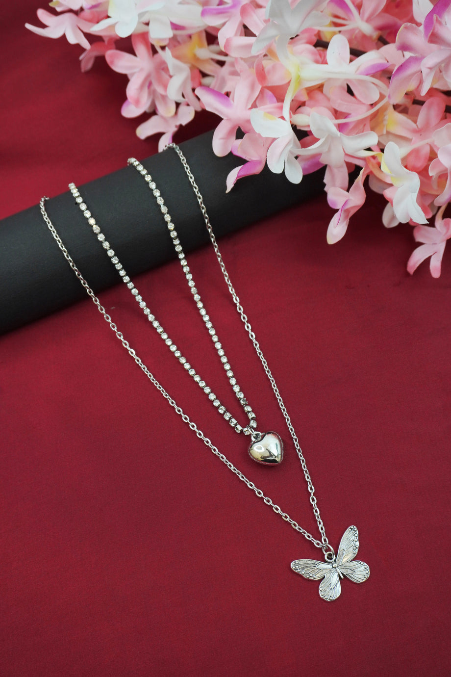 Butterfly Pendant Necklace For Women Girls 2021 Hot Sale Pretty Choker  Necklace For Beauty Jewelry Gift Wholesale Drop Shipping - Necklace -  AliExpress
